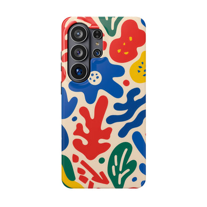 Abstract Floral Magnetic Impact Phone Case