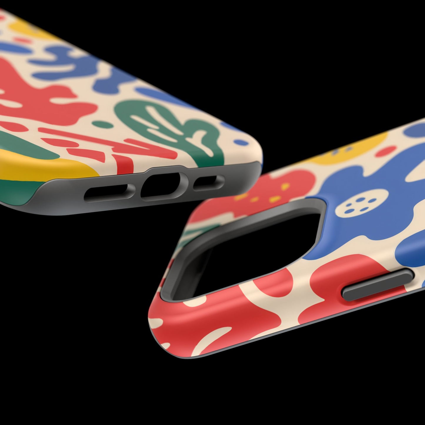 Abstract Floral Magnetic Impact Phone Case