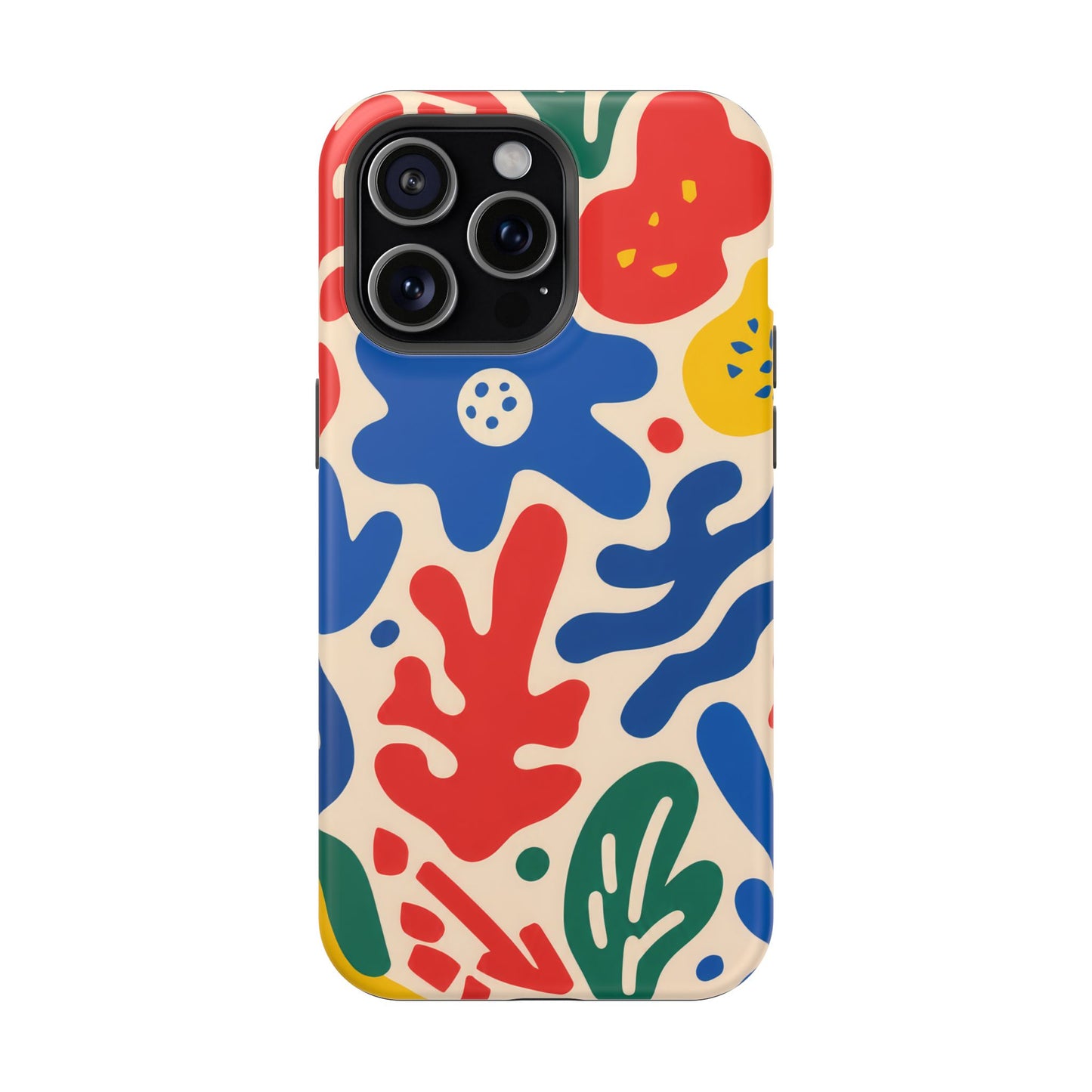 Abstract Floral Magnetic Impact Phone Case