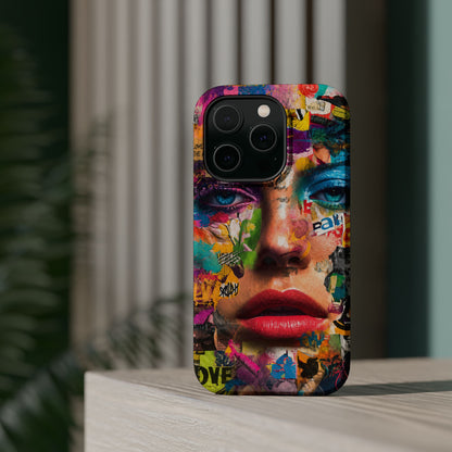 Collage Pop Art Magnetic Impact Phone Case
