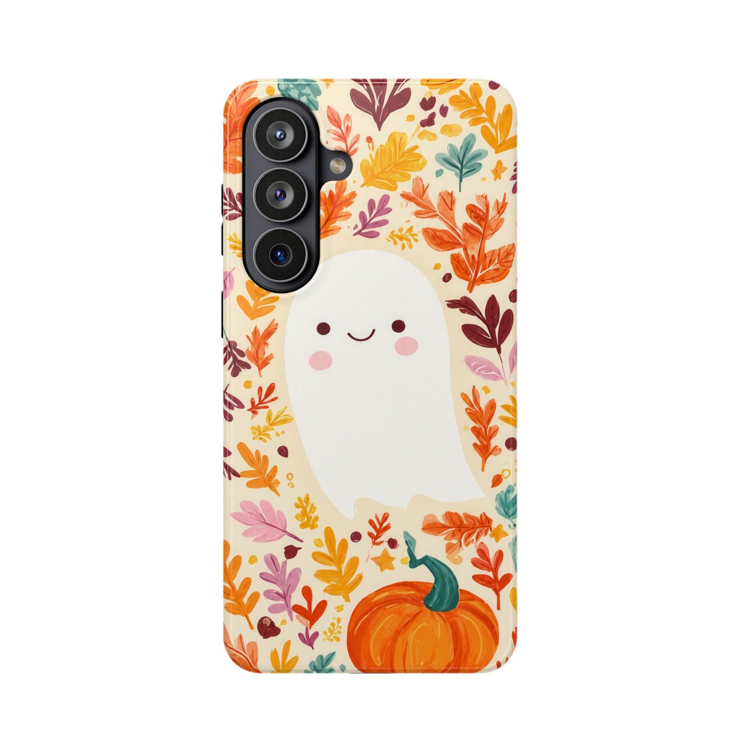 Halloween Ghost Pumpkin Phone Case — Magnetic Impact-Resistant Case
