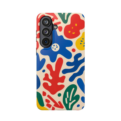 Abstract Floral Magnetic Impact Phone Case