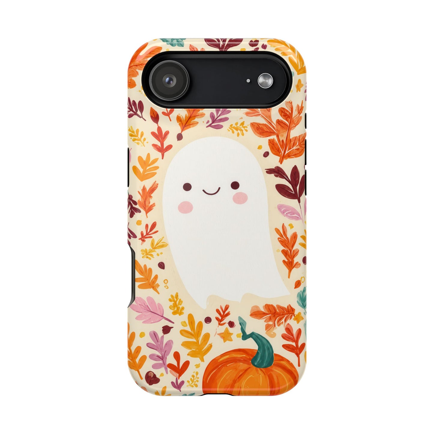 Halloween Ghost Pumpkin Phone Case — Magnetic Impact-Resistant Case