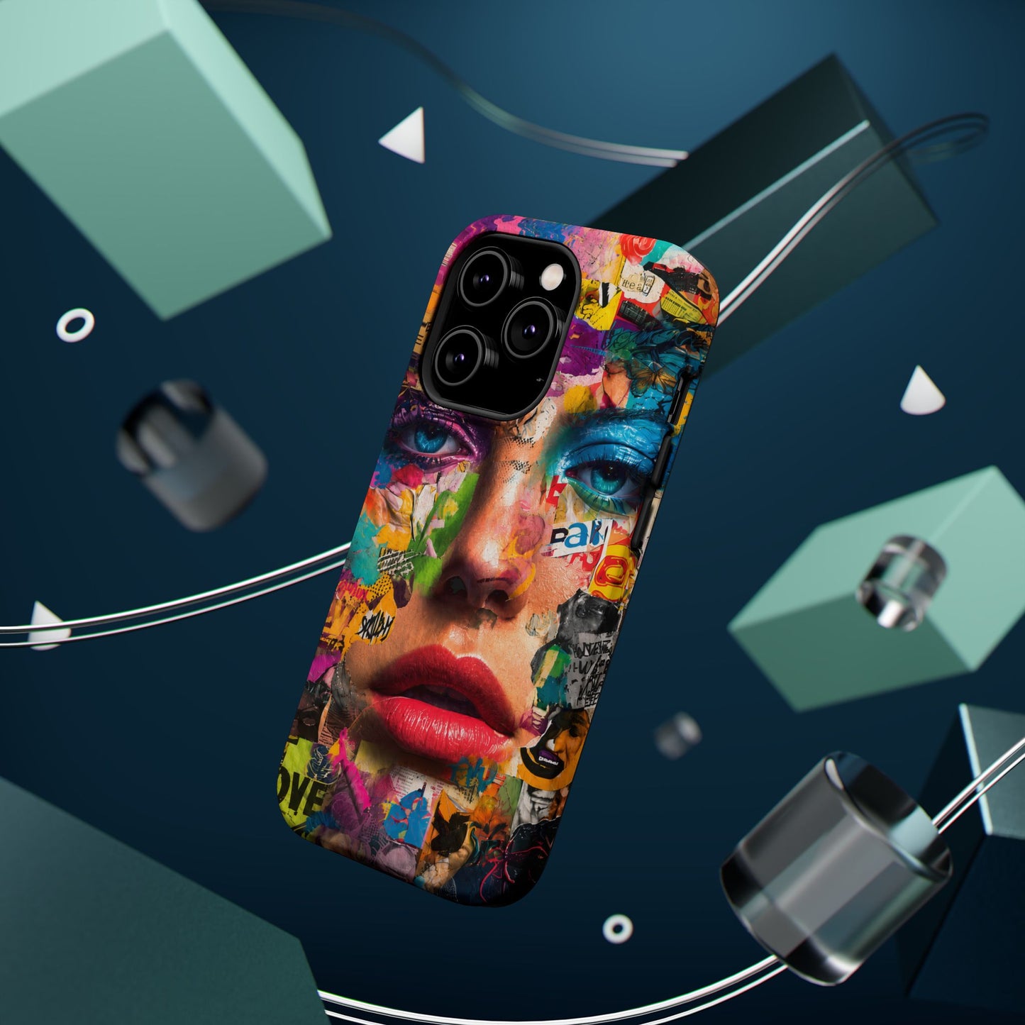 Collage Pop Art Magnetic Impact Phone Case