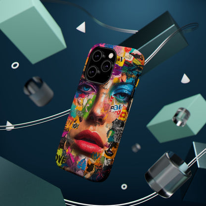 Collage Pop Art Magnetic Impact Phone Case
