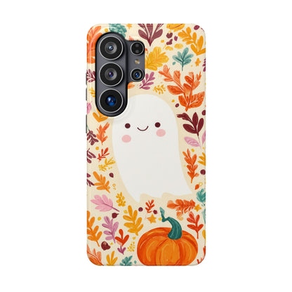 Halloween Ghost Pumpkin Phone Case — Magnetic Impact-Resistant Case