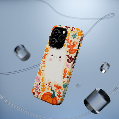 Halloween Ghost Pumpkin Phone Case — Magnetic Impact-Resistant Case