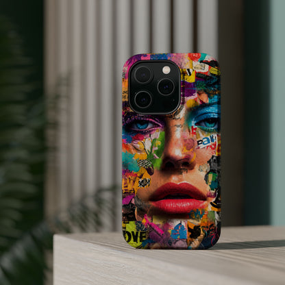 Collage Pop Art Magnetic Impact Phone Case