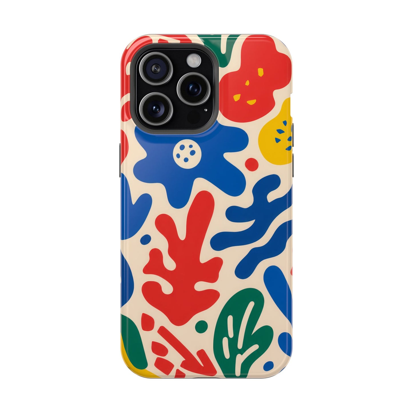 Abstract Floral Magnetic Impact Phone Case