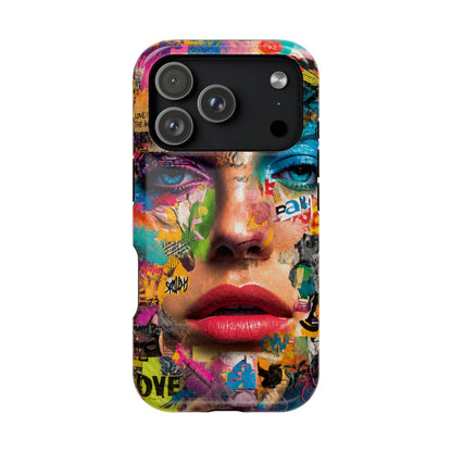 Collage Pop Art Magnetic Impact Phone Case