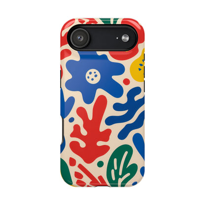 Abstract Floral Magnetic Impact Phone Case